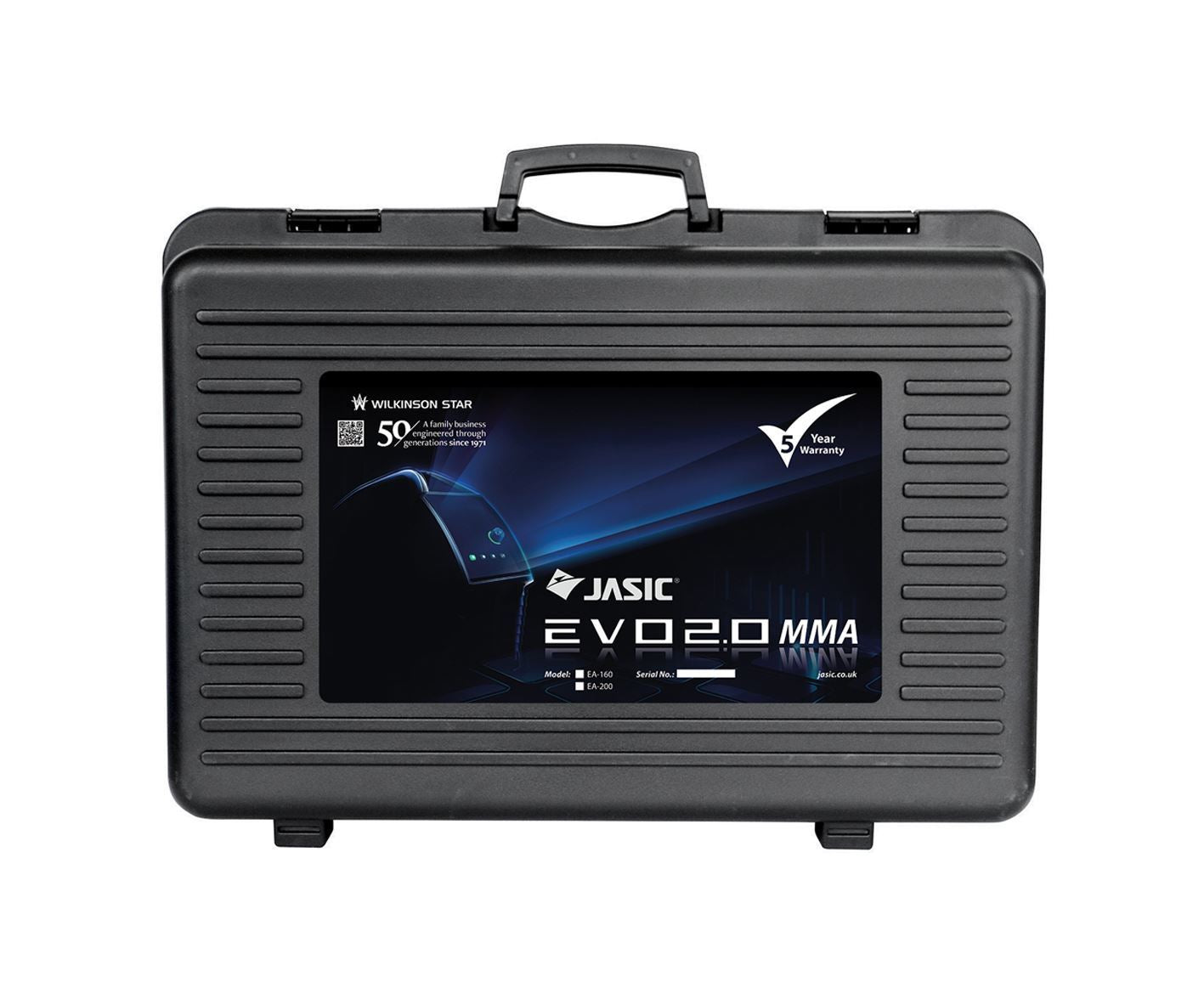 JASIC EVO Arc 160 PFC Inverter c/w Case & Leads