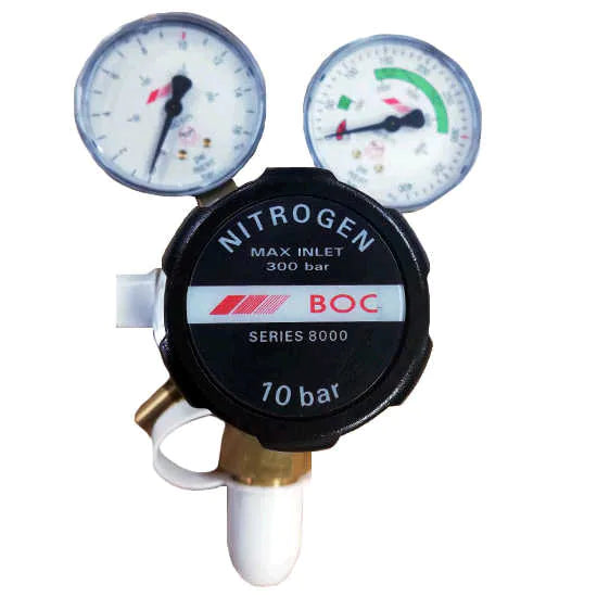 BOC Series 8000 Single-Stage Medium Heavy-Duty Nitrogen Regulator (10BAR)