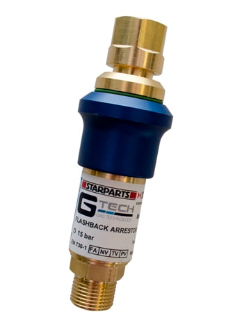 STARPARTS Resettable Flashback Arrestor Oxygen