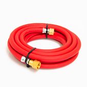 STARPARTS 6mm Acetylene Hose C/W 3/8" Check Valve and 1/4" Fittings