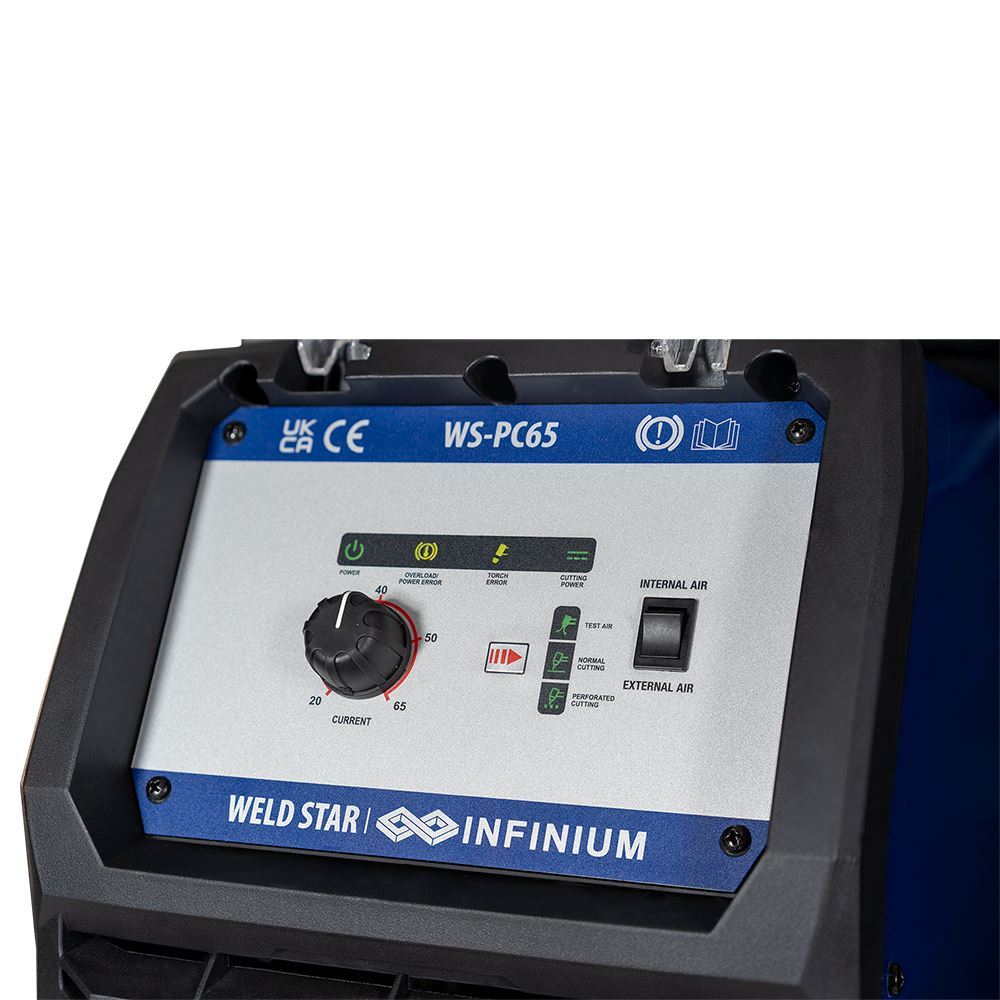Weldstar PC65 Plasma Cutter c/w Air Compressor (Built In)
