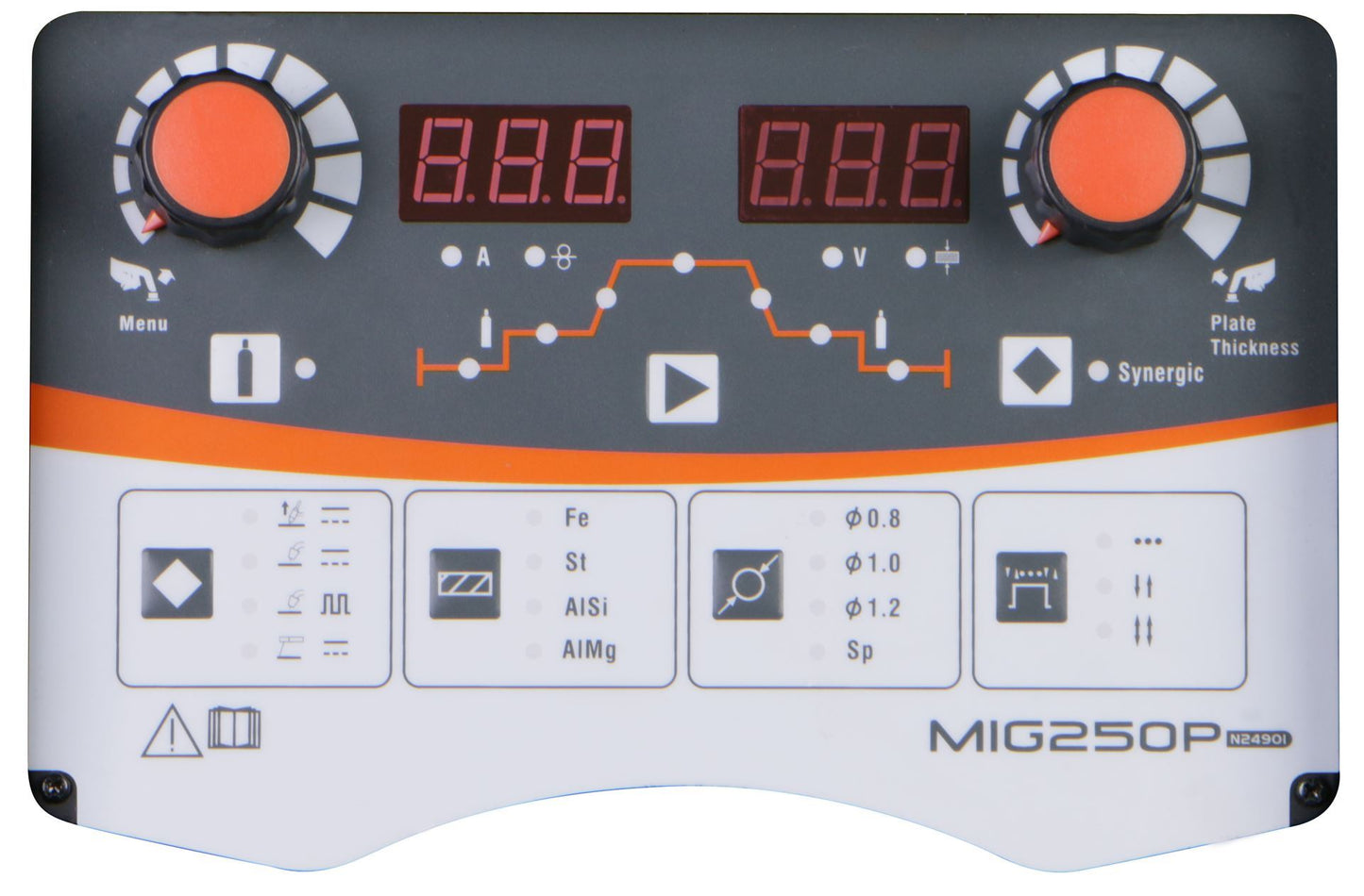 JASIC MIG 250P Compact Pulse Synergic Inverter Package JM-250P