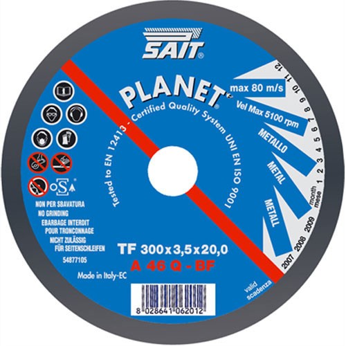 SAIT PLANET TM Cutting Disc 300mm (Box of 10)