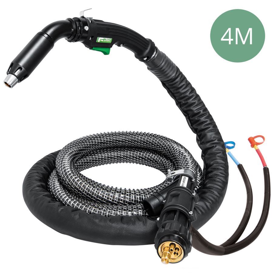 F-Tech 500 Amp Water Cooled Fume Extraction Torch 4M
