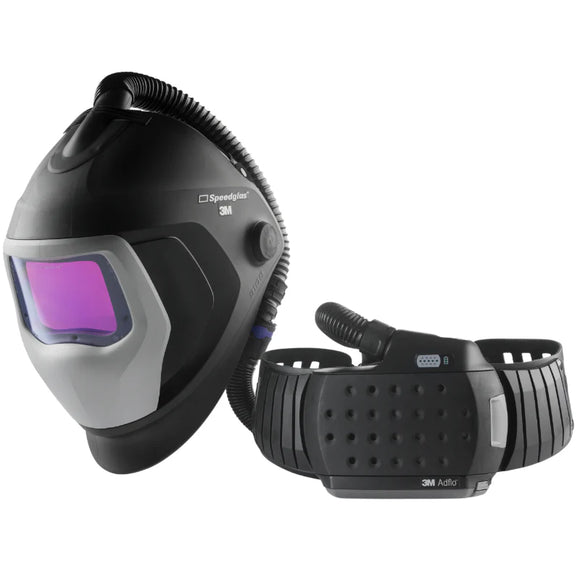 3M 567726 Adflo Powered Air Purifying Respirator System with 3M™ Speedglas™ 9100-Air Welding Helmet, with Welding Filter 9100XXi