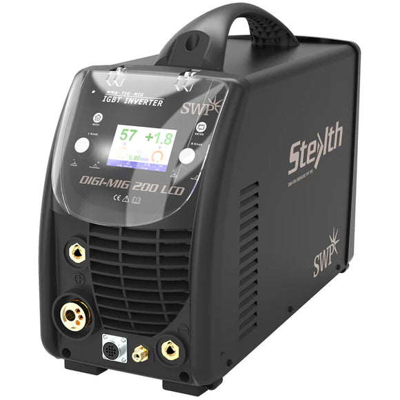 Stealth Digi-Mig 200 LCD PFC Multiprocess 110V/230V MIG Welding Machine