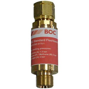BOC Standard In-line Flashback Arrestor (Acetylene & Propane)