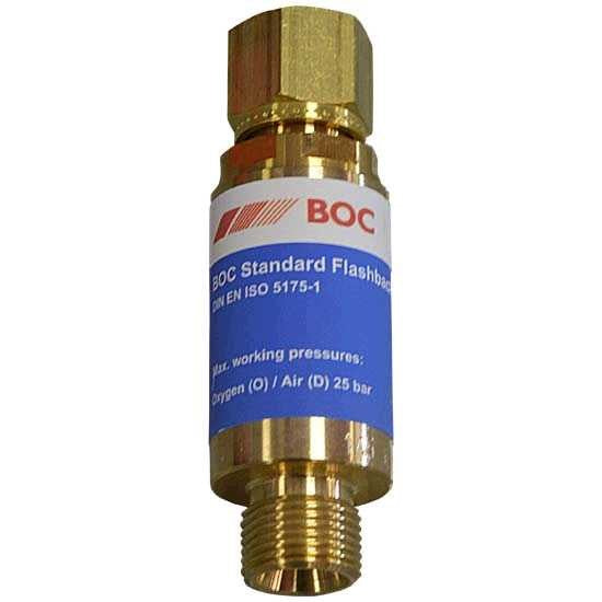 Boc O2 Form BOC Standard In-line Flashback Arrestor Oxygen – Globe Engineering Supplies