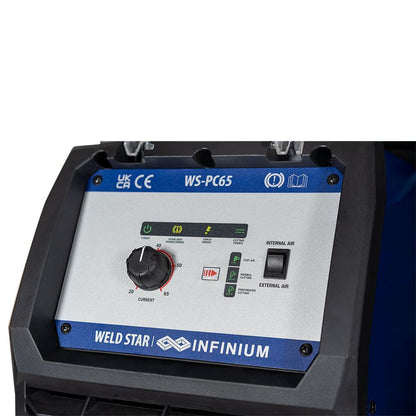 Weldstar PC65 Plasma Cutter c/w Air Compressor (Built In)